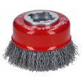 Bosch 3 Crimped Cup Brush WBX318